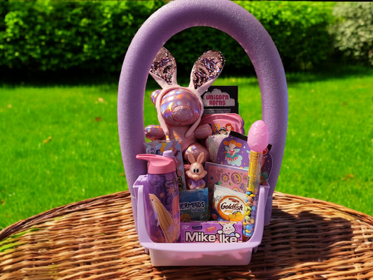 Happy purple Easter